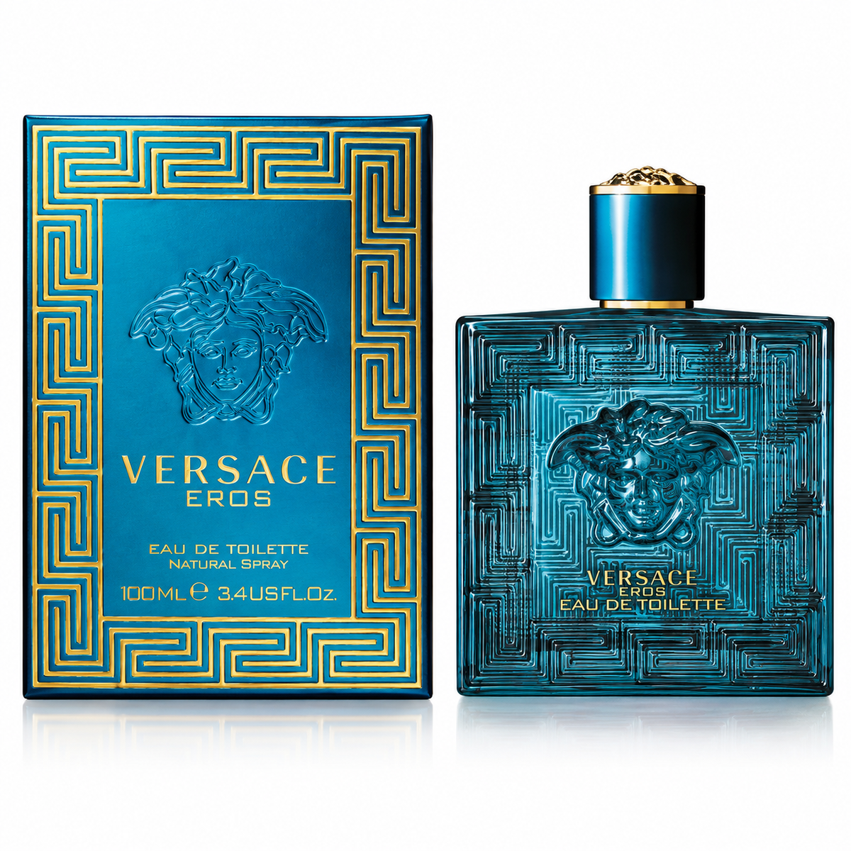 Versace Eros Eau de Toilette for Men 100ml (3.4 oz)