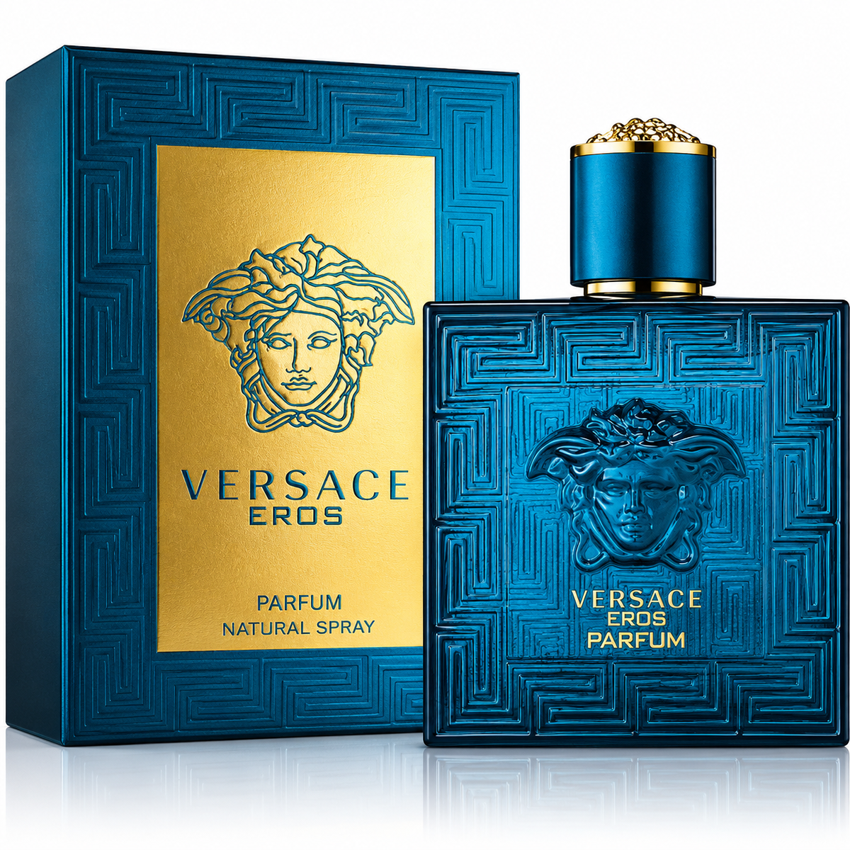 Versace Eros Parfum for Men – Eau de Parfum Natural Spray, Long Lasting Luxury Fragrance